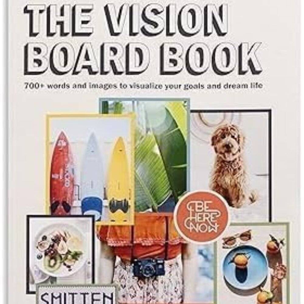 Vision Board Book, 700+ Words & Images in All Categories, for Visualizing Your L - Picture 1 of 7